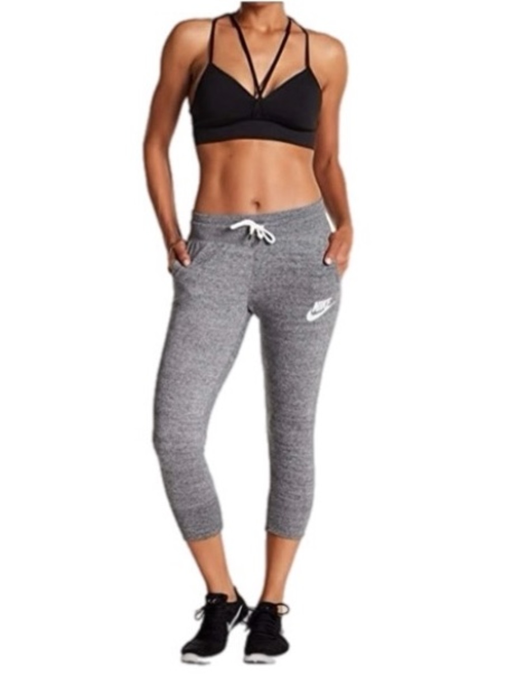 Nike | Heathered Jogger Capri Pants